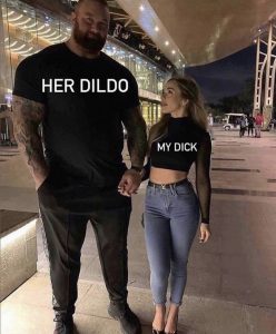 Her Dildo vs. My Dick