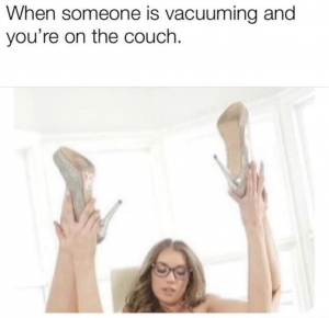 When Someone is Vacuuming
